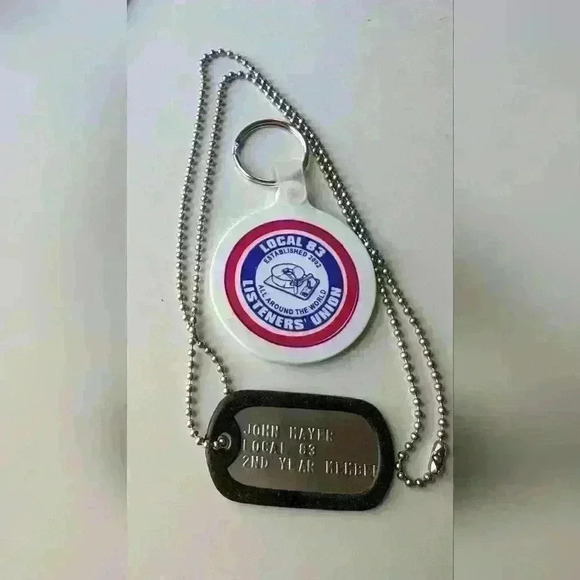 Vintage John Mayer Local 83 Listener's Union Swag